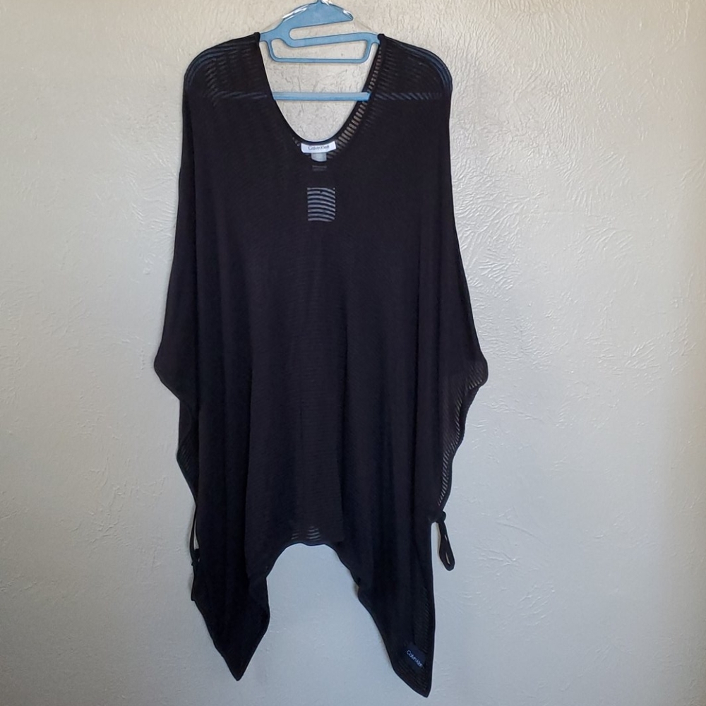 Calvin Klein Pancho Style Cover Up